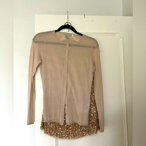 Fine Merino wool cardigan